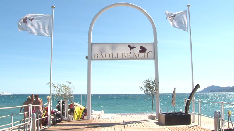 Bâoli Beach à Cannes