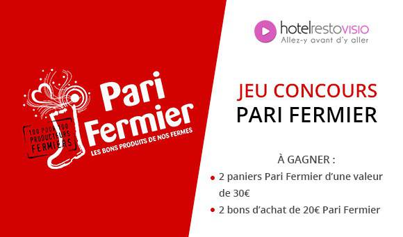 Gagnez des paniers gourmands au salon Pari Fermier !