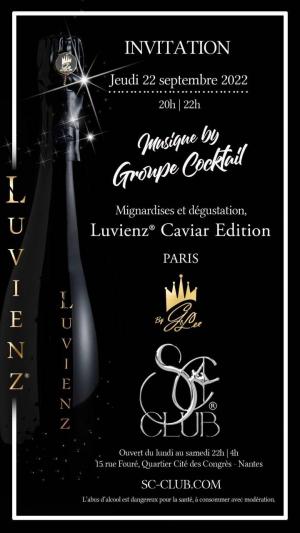 Soirée LUVIENZ & Caviar