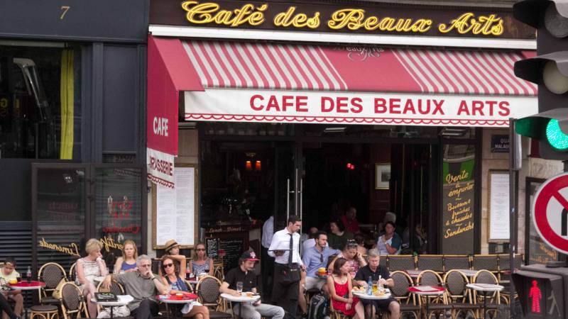 Le Café des Beaux Arts à Paris