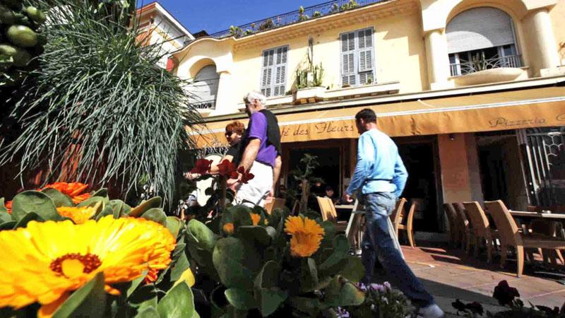 Le Café des Fleurs à Nice
